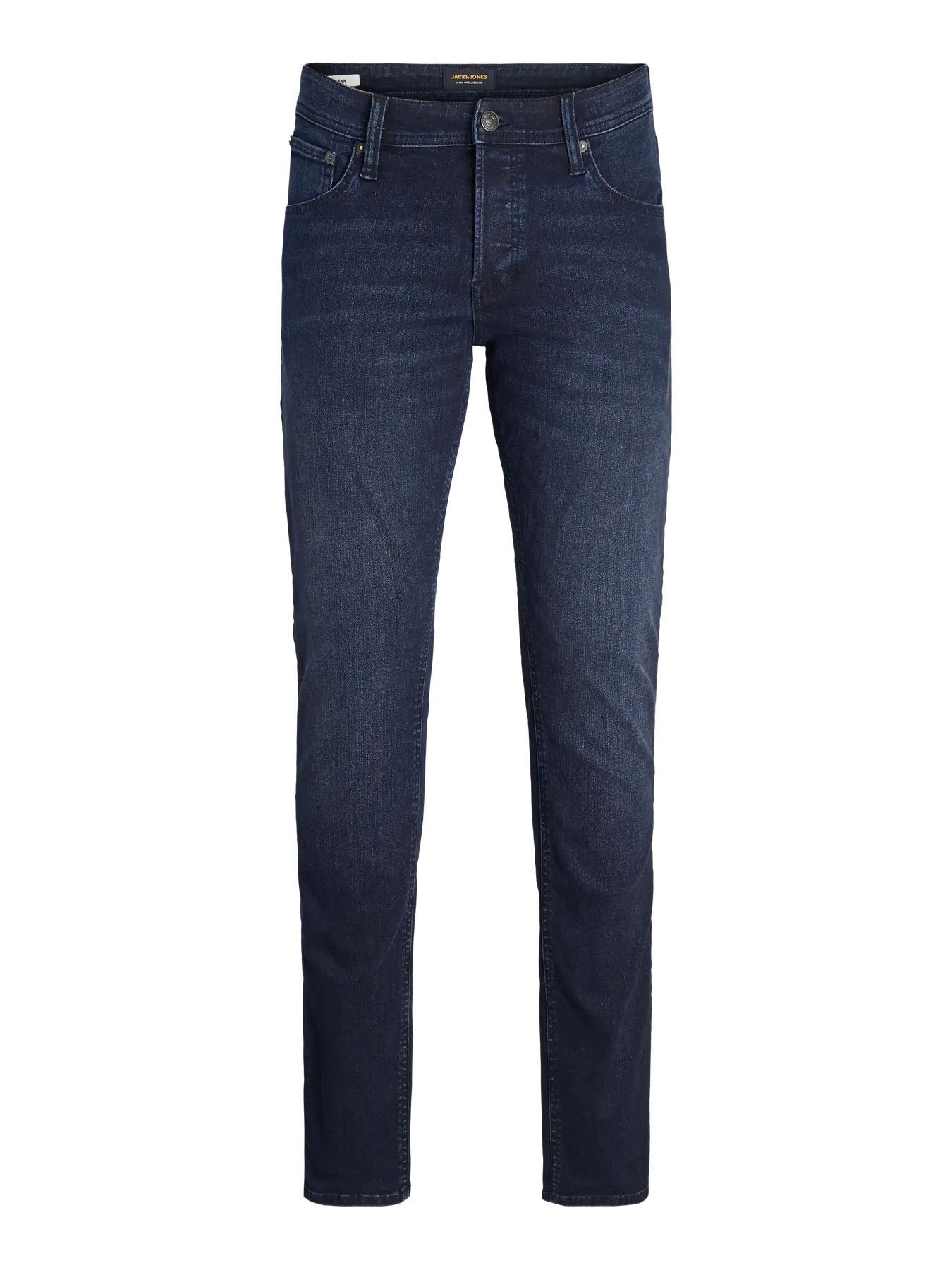 Vaqueros azul oscuro de corte ajustado