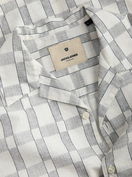 Camisa Blanca "Resort" de manga corta